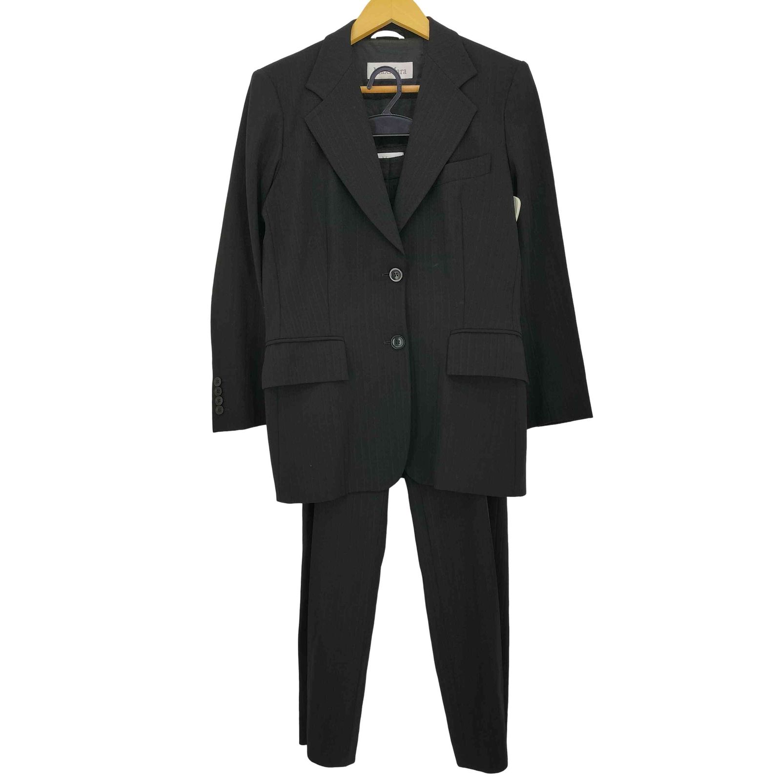 マックスマーラ MAX MARA 白タグ イタリア製 シャドーストライプ