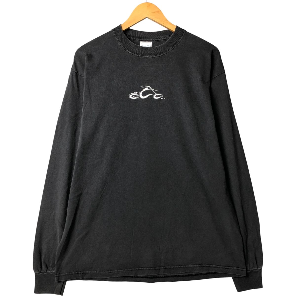 古着 00年代 ギルダン GILDAN OCC オレンジ カウンティ チョッパーズ モーターサイクル ロングTシャツ ロンT メンズL相当|eaa586527