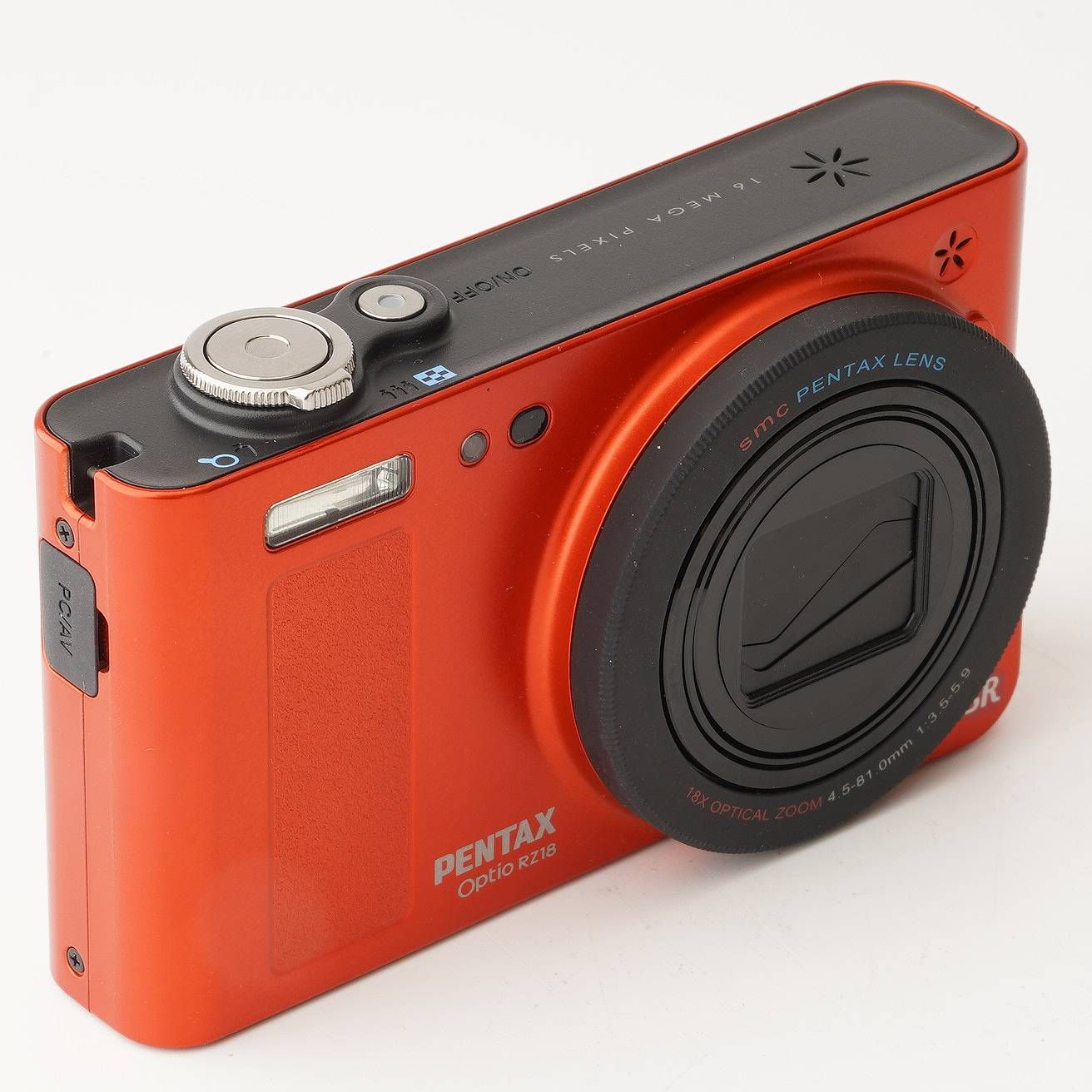 ペンタックス Pentax Optio RZ18 メタリックオレンジ 18x 光学