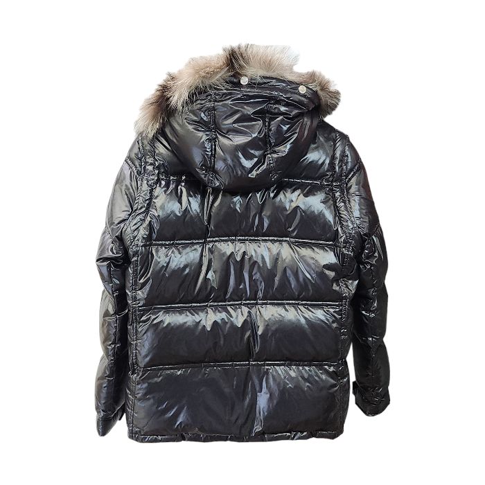 【美品】バーバリーブルーレーベル　フード　ファー付き　ダウンベスト　黒　M相当 2025年最新】Yahoo!オークション -バーバリー ダウンベストの中古品