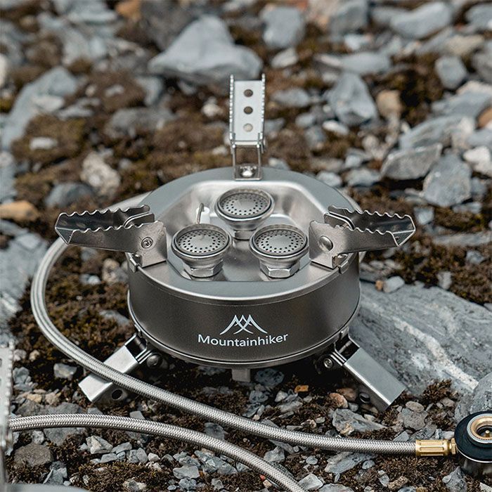高火力12800W】ガスバーナー Mountainhiker キャンプ ストーブ 高火力