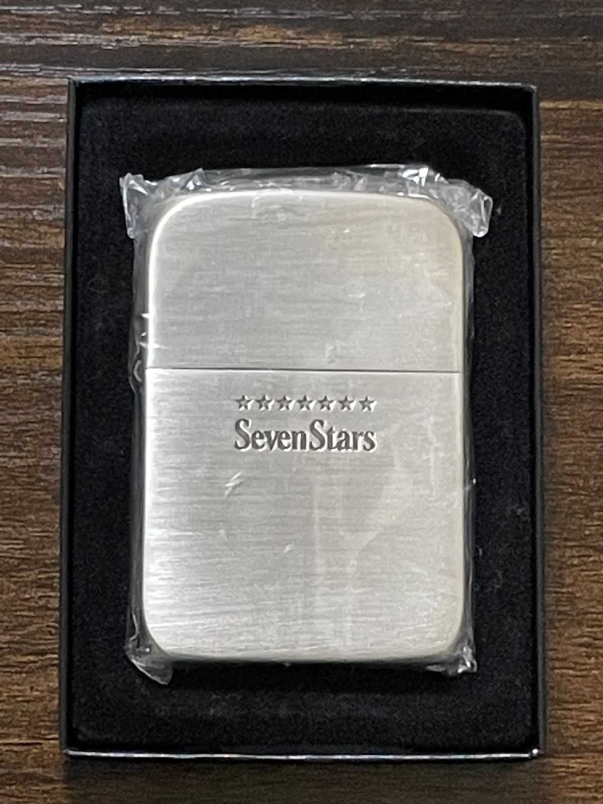 zippo セブンスター 1941 レプリカ silver 懸賞品 年代物 A zippo HP 七連星 Seven Stars シルバー 1941REPLICA デットストック ケース 保証書