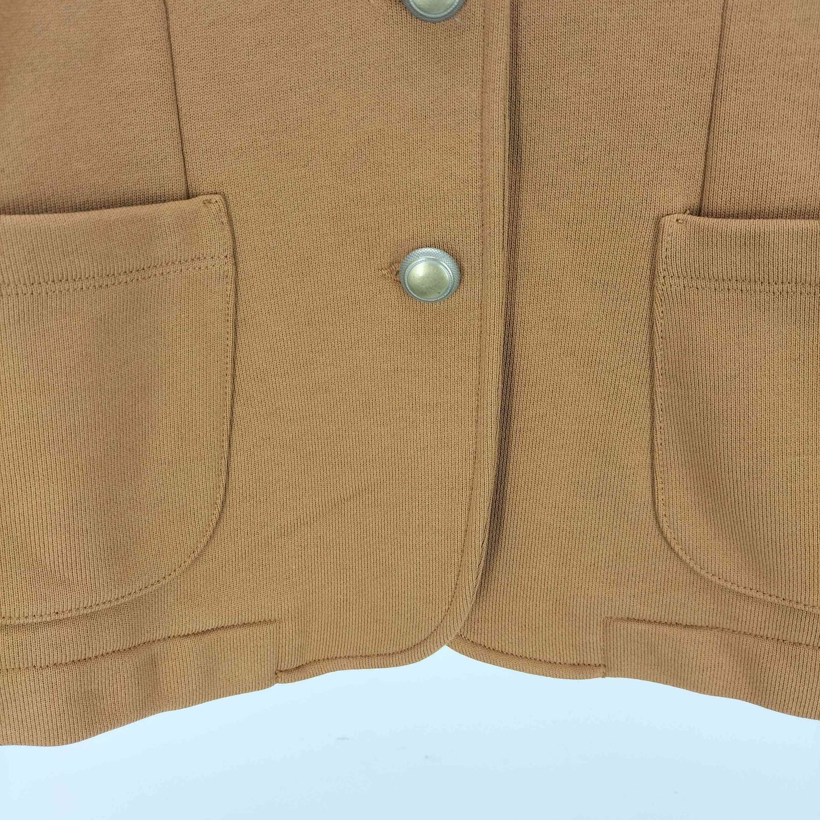 マックスアンドコー テーラードジャケット ブレザー ワッペン 金ボタン コットン マックスアンドコー テーラードジャケット ブレザー ワッペン 金ボタン