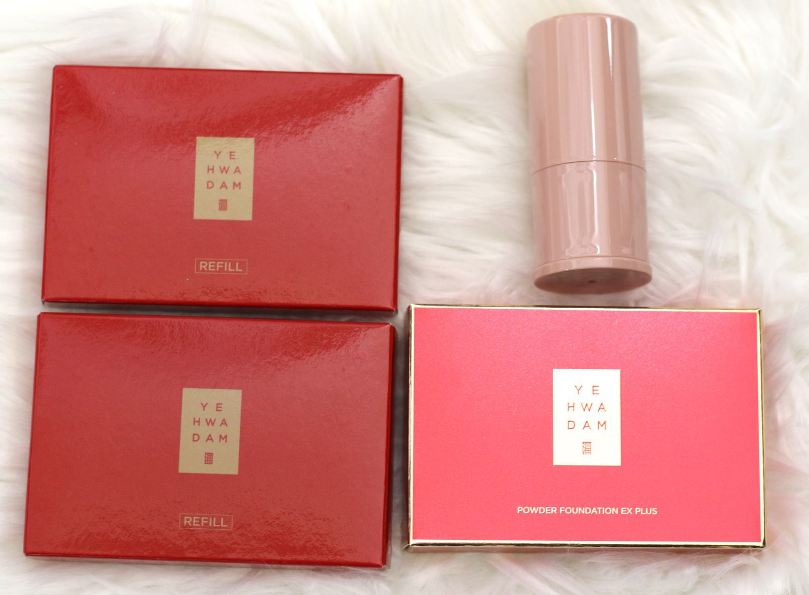 YE HWA DAM パウダーファンデーション リフィル2個付き