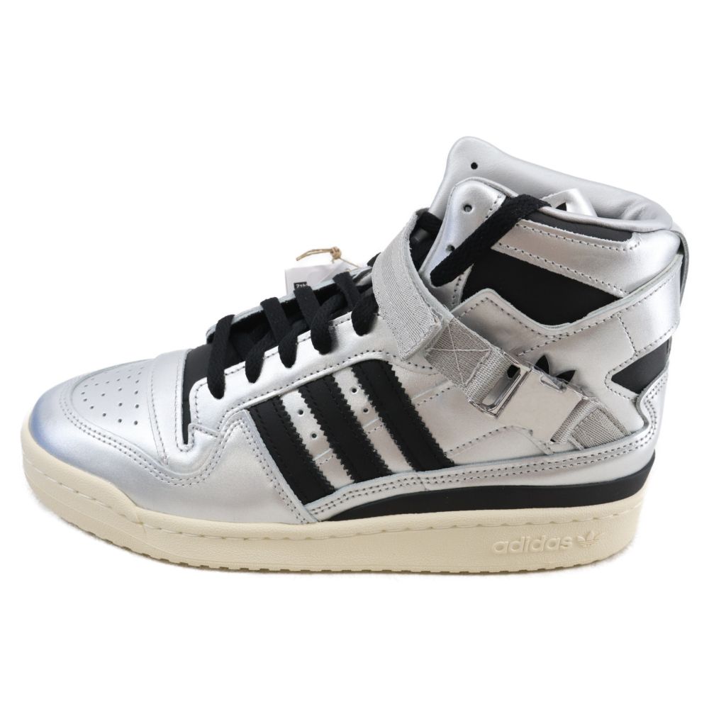 adidas (アディダス) ×atmos Forum High Kobako アトモス フォーラム ハイ 小箱 ハイカットスニーカー シューズ  GV6713 シルバー US9/27cm - メルカリ