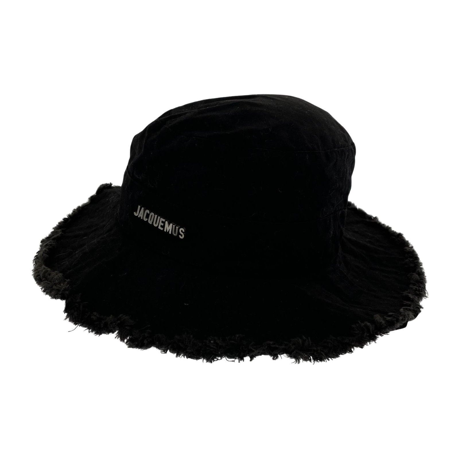 JACQUEMUS 新品男女兼用ブラック バケットハット JACQUEMUS ジャック