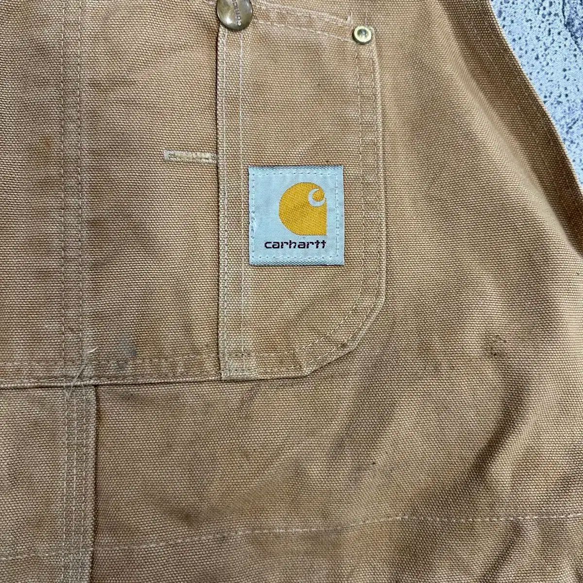 Carhartt R 01 BRN ワークウェア オーバーオール サスペンダー ズボン