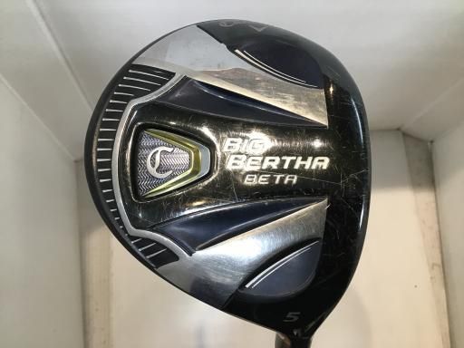 レディース　キャロウェイ BERTHA BETA 5W フェアウェイウッド BIG BERTHA BETA フェアウェイウッド(キャロウェイ)の評価を見る