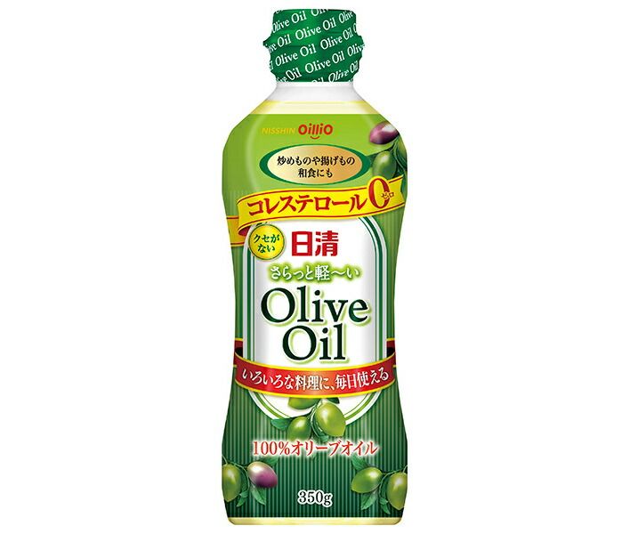 日清オイリオ 日清さらっと軽〜いオリーブオイル 350gペットボトル×10本入× 2ケース ｜ オリーブオイル 調味料 食用油