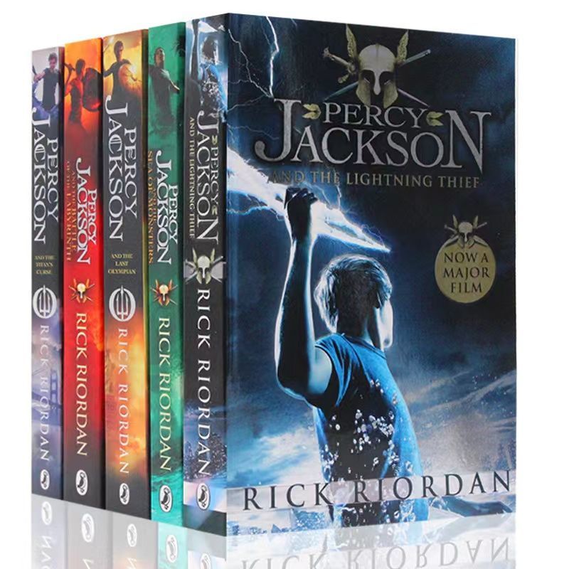 Percy Jackson シリーズ リック・リオーダン 洋書 5冊セット - メルカリ