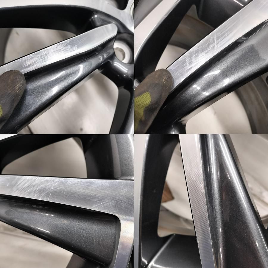 Y2484S[送料無料] トヨタ純正ハリアー　サイズ　18X7.5J 4本 会社宛 送料無料 18×7.5J トヨタ 60系 ハリアー 純正 アルミ