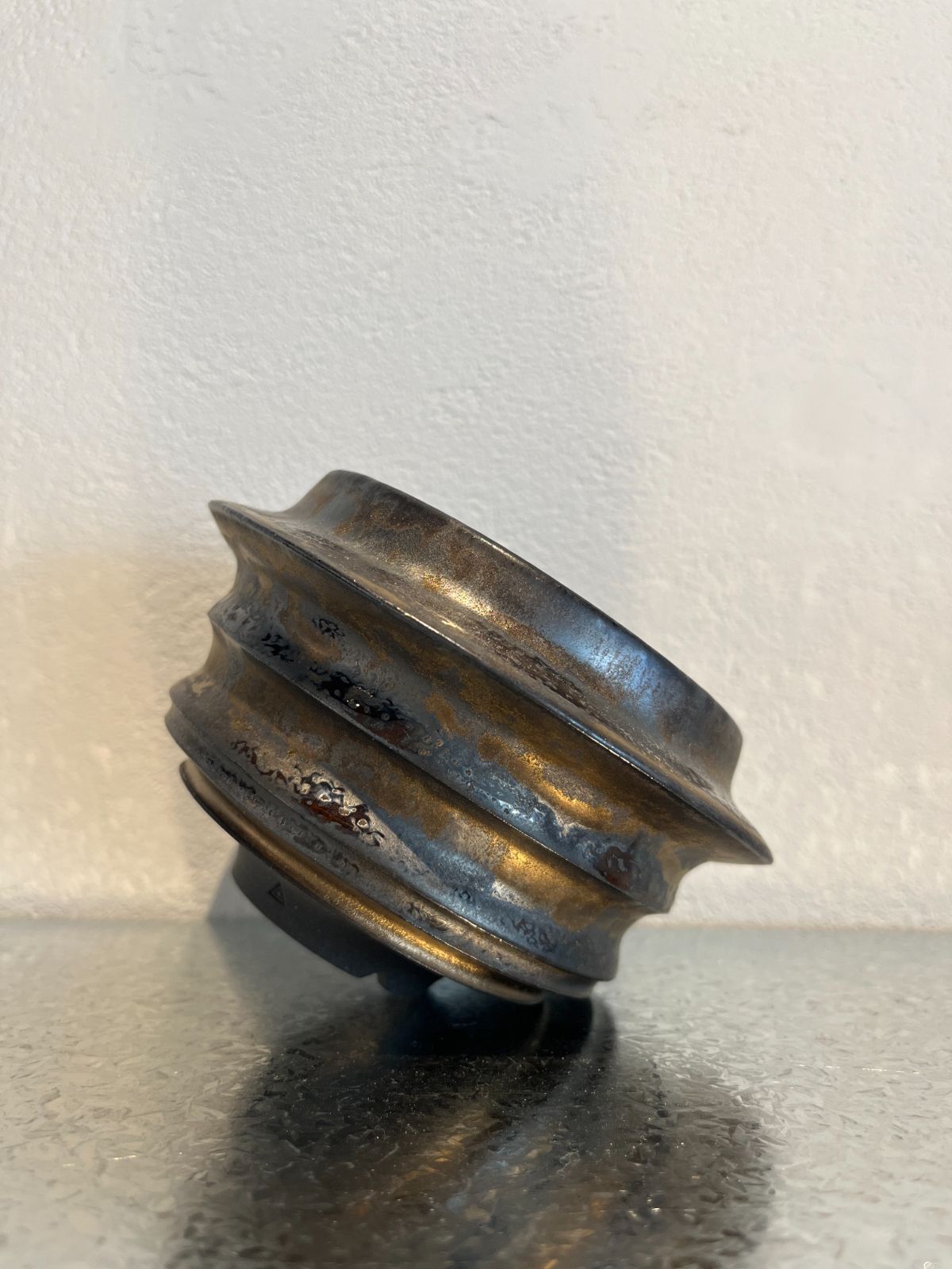 岩釉黑土植物鉢