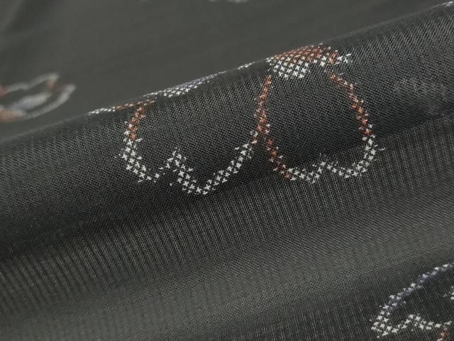 平和屋着物□上質な小紋 蜀江更紗花文 正絹 逸品 BAAU7158gt