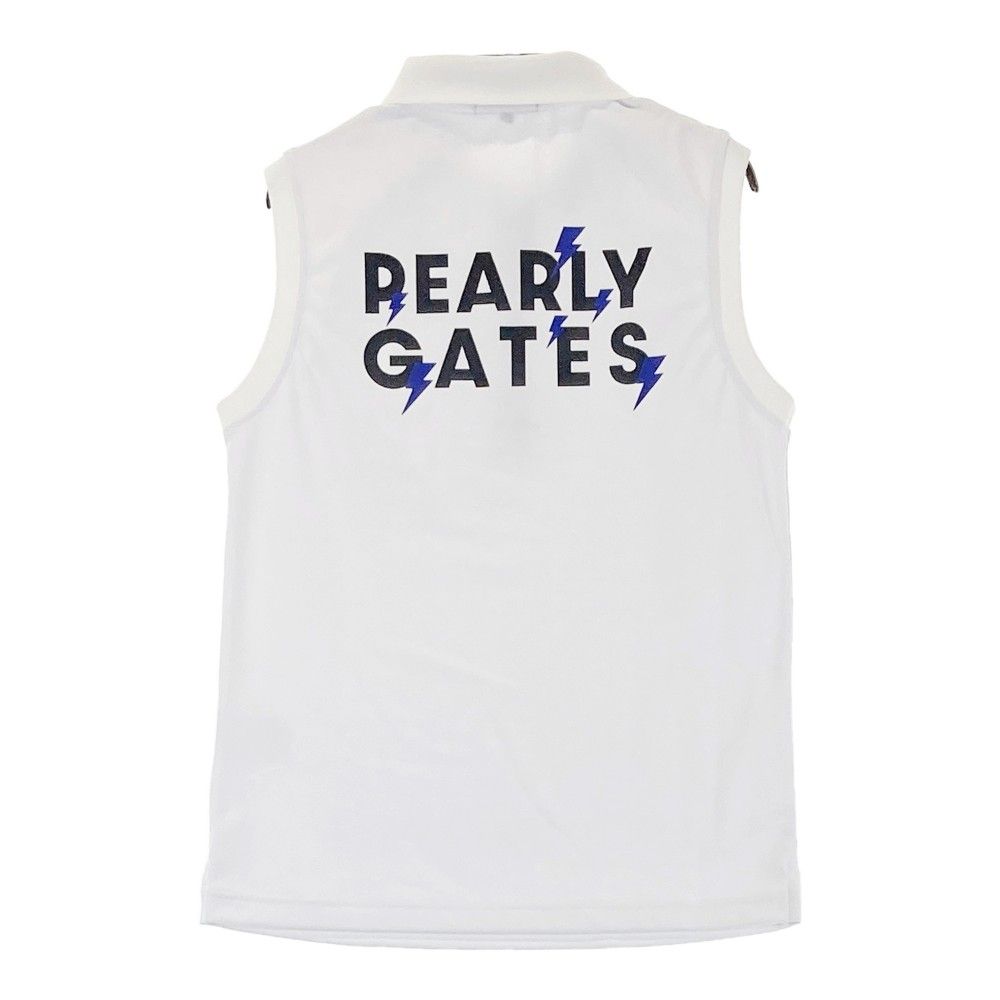 PEARLY GATES ノースリーブベスト ホワイト パーリーゲイツ PEARLY
