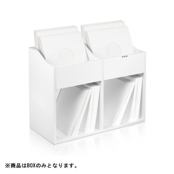 Zomo ゾモ | VS-Box 200|2 White 組立式 12インチレコード収納BOX 約400枚収納