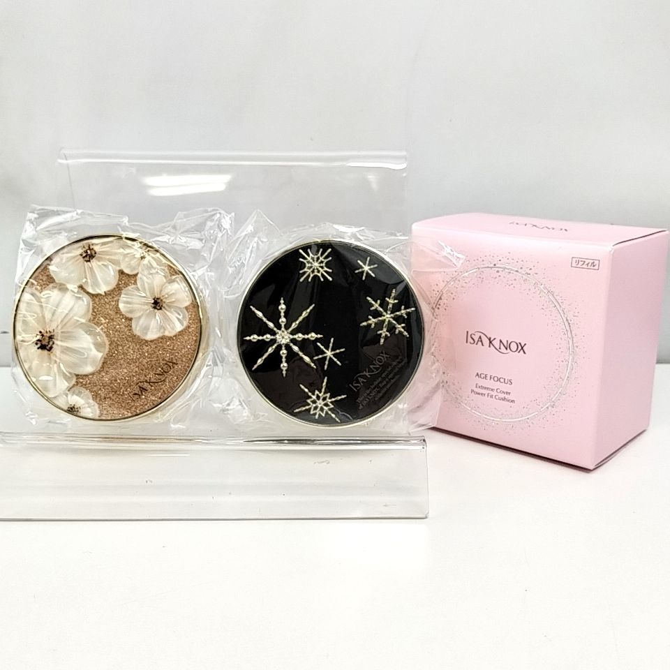 イザノックスパワーフィットクッションexリフィル2個＆ケース1個 3点