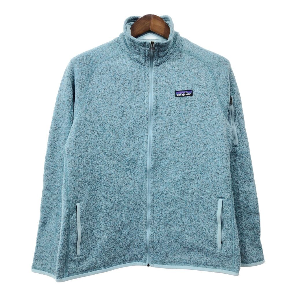 patagonia パタゴニア ベターセーター フリースジャケット アウトドア ライトブルー (レディース L) 中古 古着 Q9763