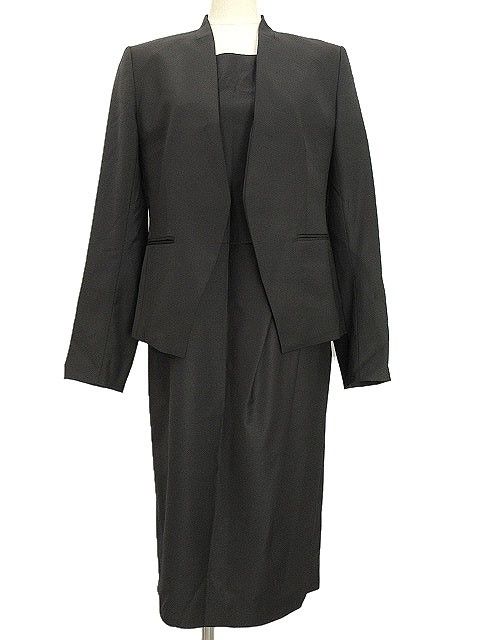 セオリーリュクス theory luxe セットアップ アンサンブル ワンピース ジャケット EXECUTIVE DONNA ANAHITA 黒 ブラック 42 40 スーツ