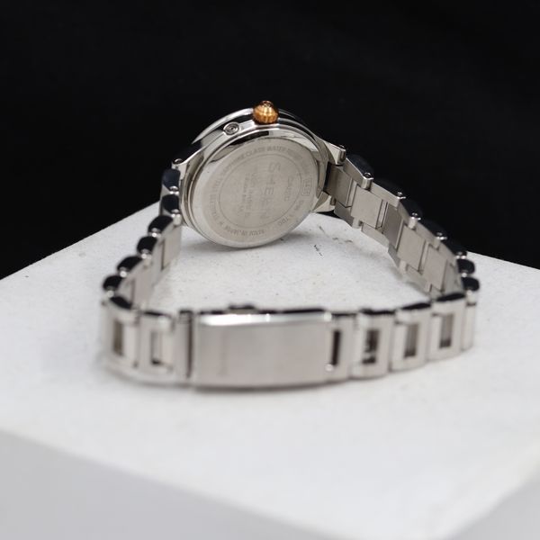 CASIO SHEEN 腕時計 5435*JA 箱/コマ3付 稼働 カシオ シーン 5435 SHW-1700 デイト 電波