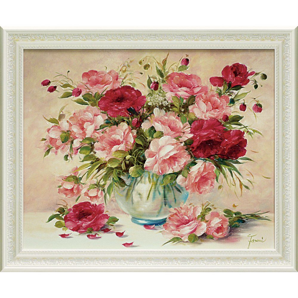 ☆美瑛・うねるいも畑・肉筆油彩画・F6キャンバス ☆美瑛・うねるイモ