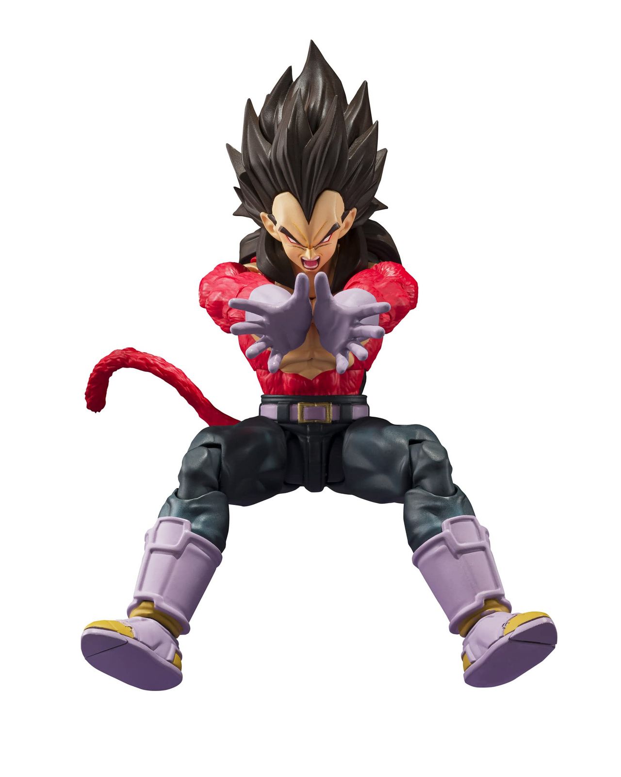 BANDAI SPIRITS(バンダイ スピリッツ) S.H.フィギュアーツ ドラゴンボールGT スーパーサイヤ人4ベジータ約130mm ABSu0026PVC製 塗装済み可動フィギュア BAS63911 