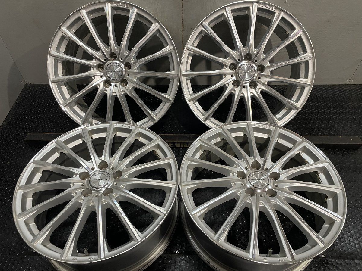 Lehrmeister LMS マイスター 社外ホイール 19インチ 4本 7.5J5HPCD114.3 47 ヴォクシー ノア ステップワゴン C-HR RAV4等 MHC369