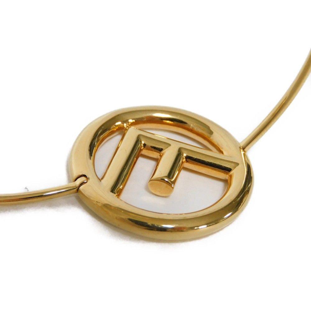 FENDI フェンディ エフ イズ ナロー バングル L サークル ロゴ