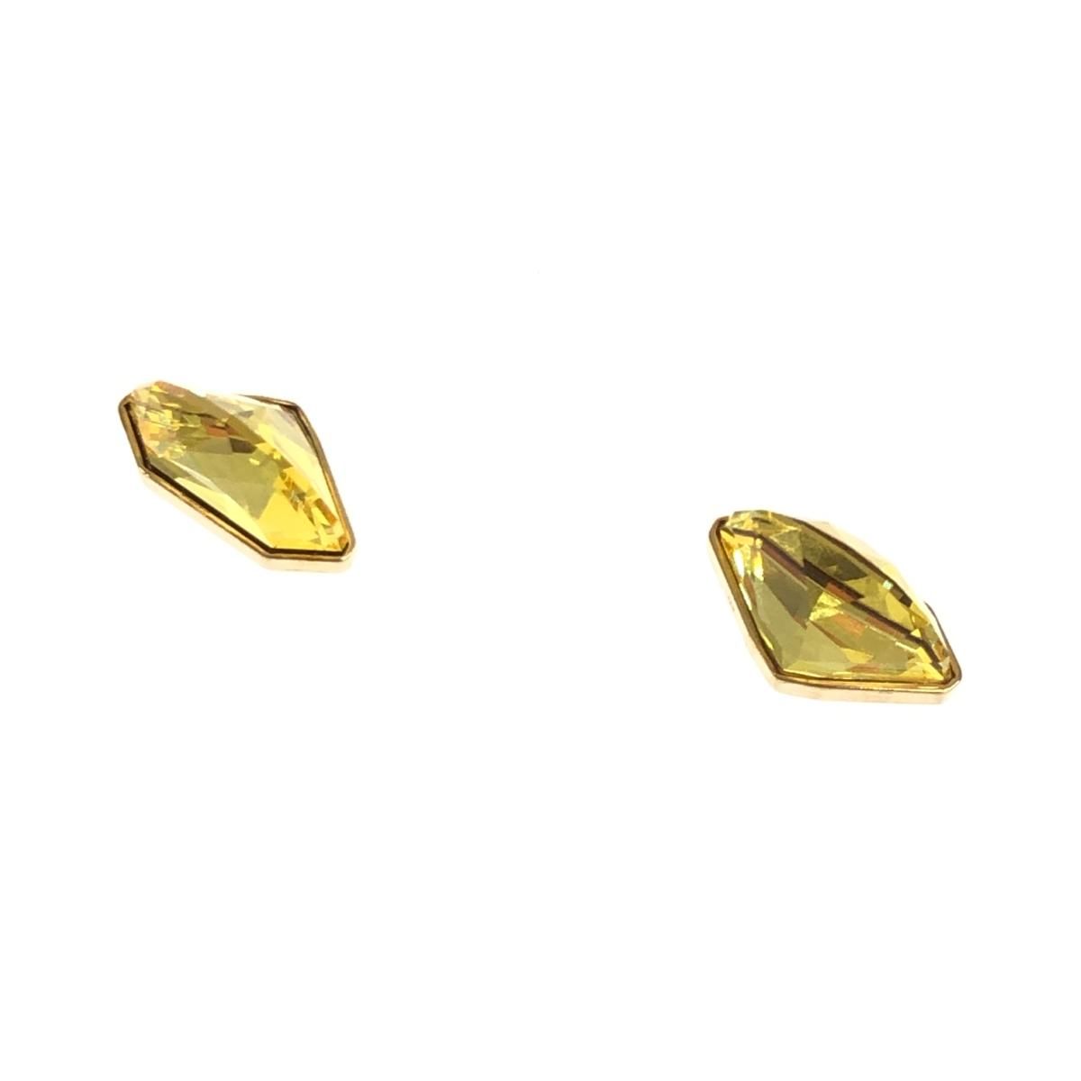 良好 SWAROVSKI スワロフスキー 片耳用 イヤーカフ ゴールドカラー 