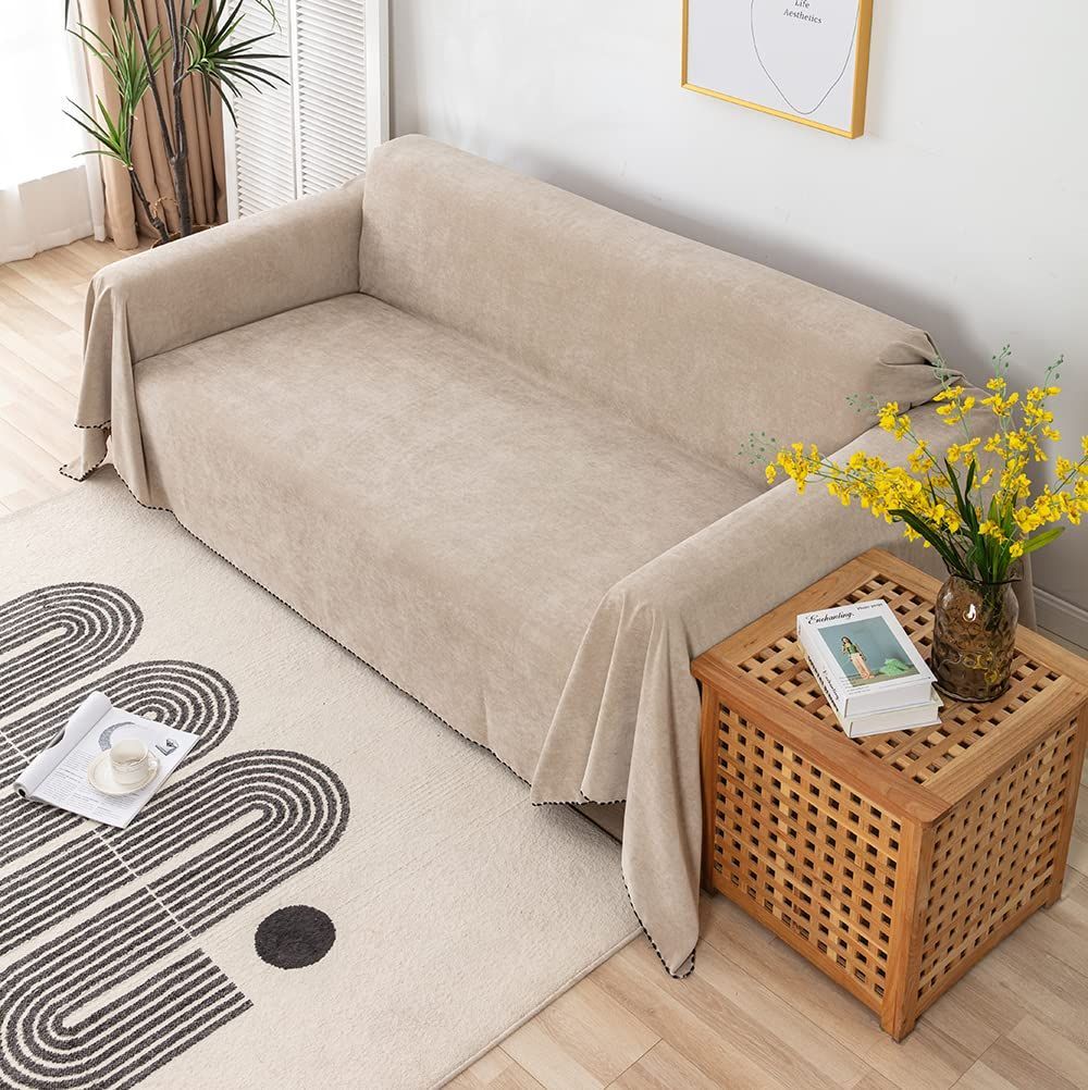 ブルックリン マルチカバー ソファーカバー ヴィンテージラグ 180x118