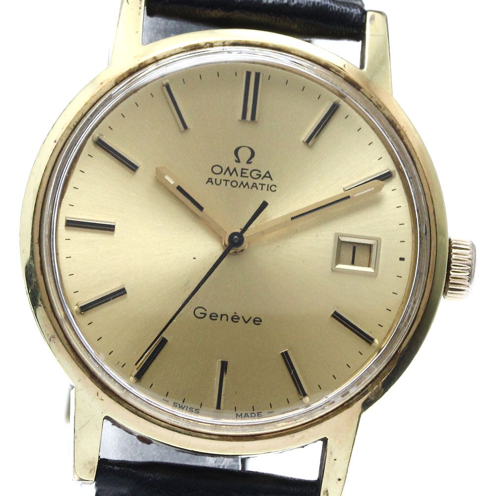 オメガ OMEGA 1660098 ジュネーブ デイト Cal.1481 自動巻き メンズ_874239