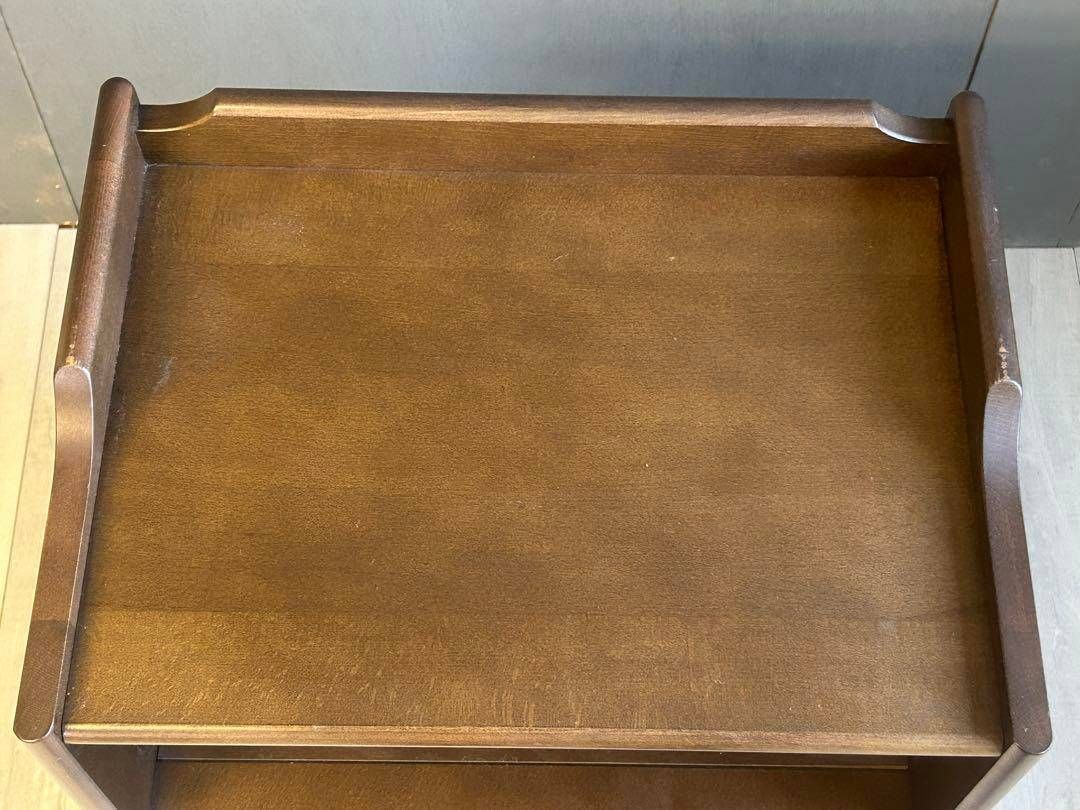 カリモク家具 - Karimoku カリモク 木製 電話台、FAX台