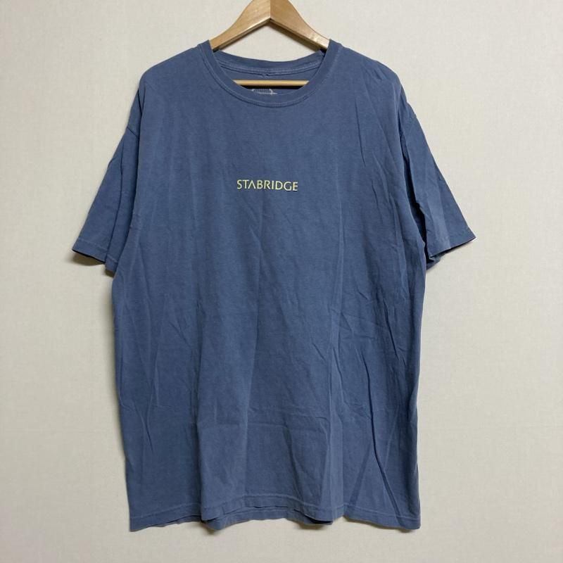 USED 古着 Tシャツ 半袖 STABRIDGE / スタブリッジ　ロゴ バックプリント 半袖 Tシャツ