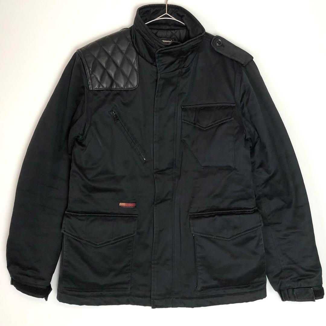 テンシー ダウンジャケット コート ブラック メンズ Ten c