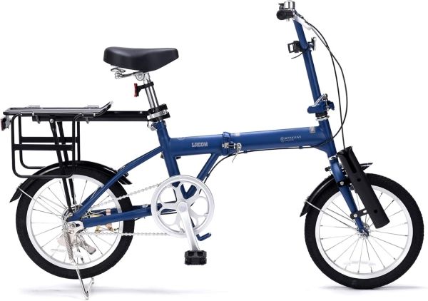 3営業日で発送 池商 折畳自転車16 釣りチャリ ブルー LS-TR16