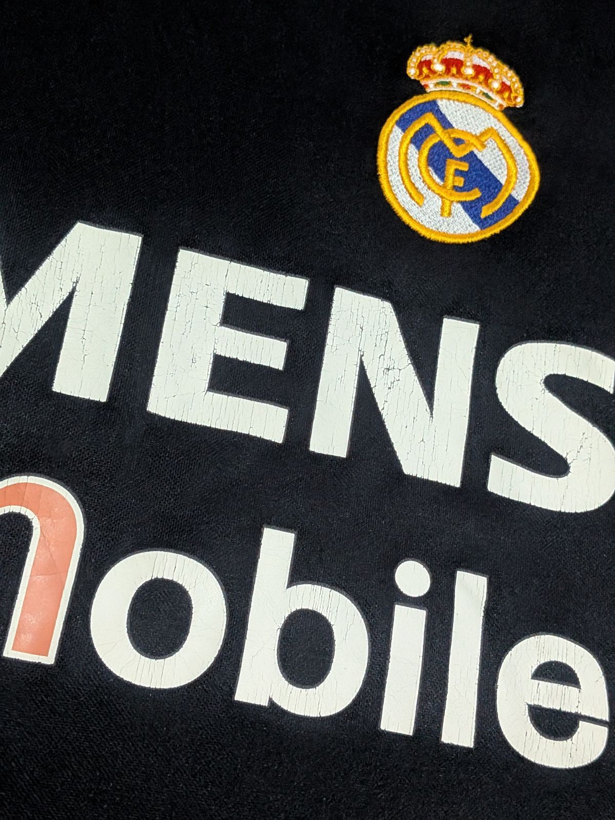 adidas アディダス 2002-03 ル マドリード 100周年記念モデル アウェイ ユニフォーム O 黒 WHITEMONARCHHOTEL_COM