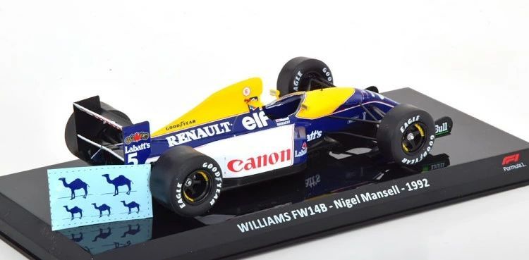 Ｆ１開幕セール❗️ N.マンセル・サイン入りウィリアムズ・ルノー　1992年 Amazon | ミニチャンプス F1 ウィリアムズ・ルノー FW14B N