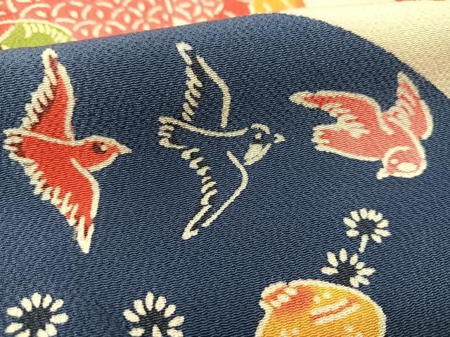 振袖 金通し 辻ヶ花 熨斗 七宝 藤の花 成人式 晴れの日 着物 045a