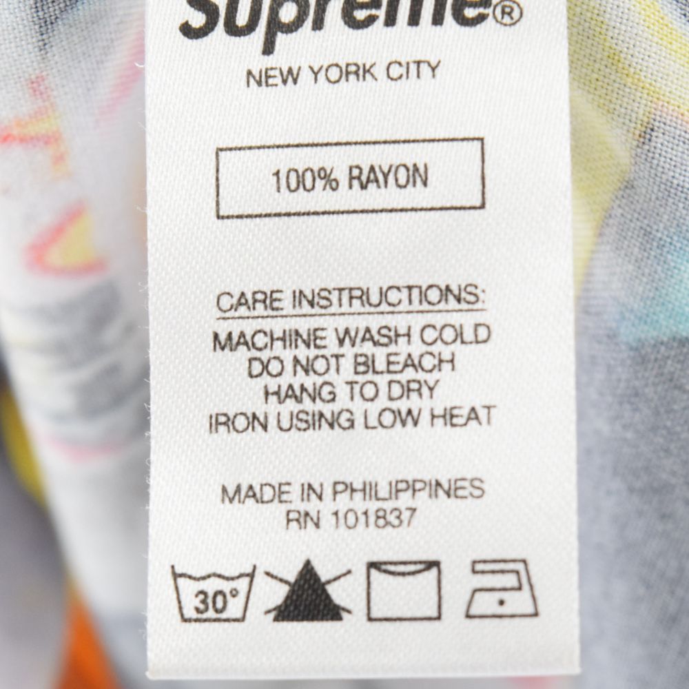 SUPREME (シュプリーム) 21SS 190 Bowery Rayon S/S Shirt 総柄