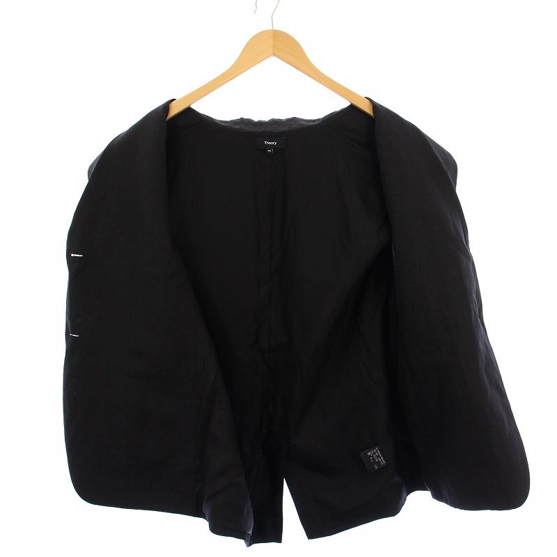 セオリー Theory 23SS Galena Linen Boxy OS Vest ベスト ジレ  