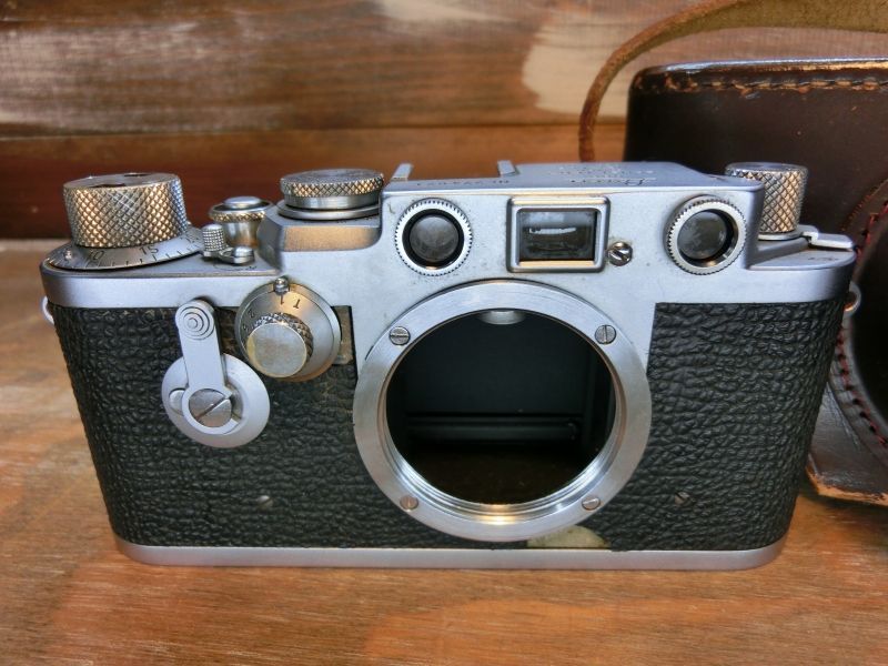 7676 ライカ Leica Leitz D R P Ernst IIIf バルナックライカ レンジファインダー その他 フィルムカメラ
