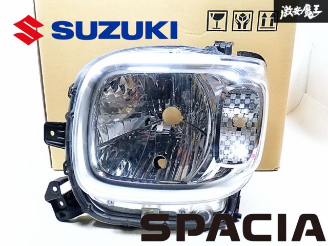 割れ無し!! スズキ 純正 MK53S スペーシア ハロゲン ヘッドライト レンズ 左 左側 助手席側 ICHIKOH 1958 打刻D 即納  棚R-2 - メルカリ