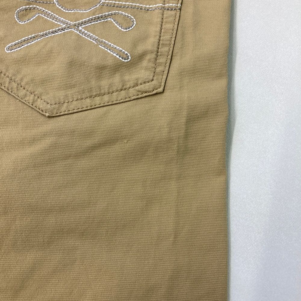 超激安セール開催中です！ サイズ M MARK-LONA マークアンドロナ ストレッチパンツ ベージュ系 240101526511 ゴルフウェア メンズ ストスト