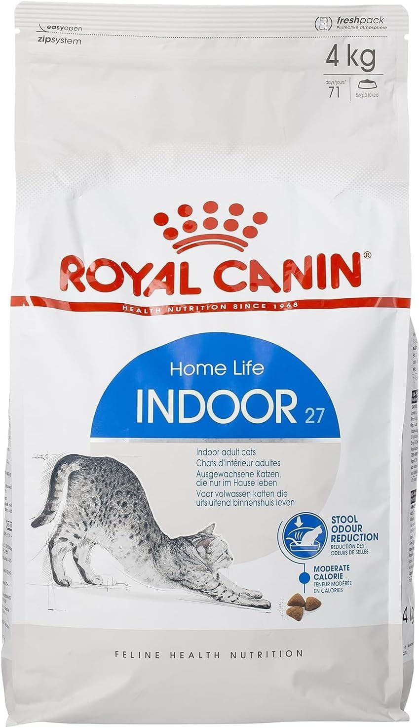 ロイヤルカナン FHN インドア 成猫用 4kg 4キログラム x 1