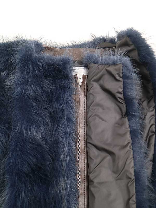 sacai 22-23AW ファーコート　サカイ　レザー sacai 22-23AW ファーコート サカイ レザー（sacai サカイ 23AW