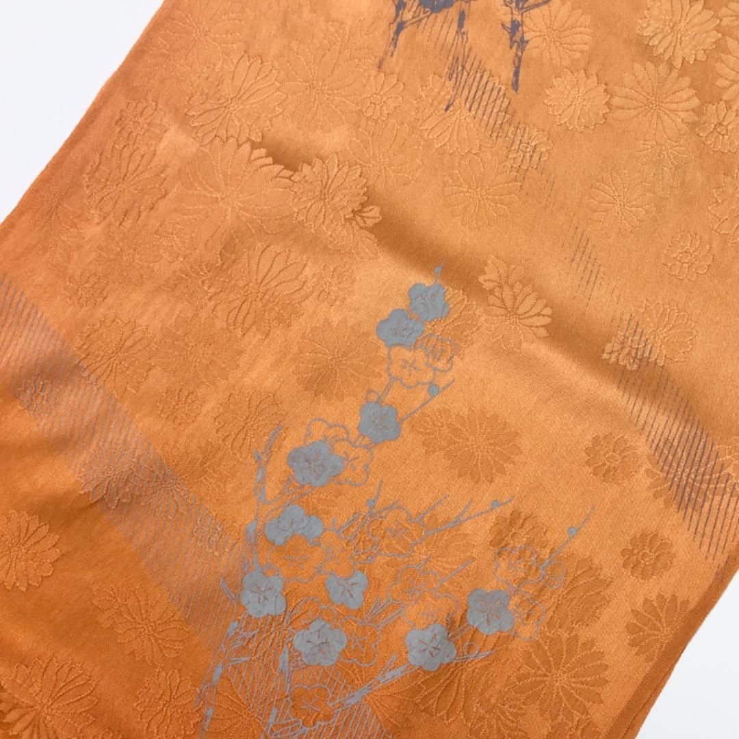 和装小物 帯締め 帯揚げ セット 正絹 綸子 梅 平組紐 組紐 C-6064 和装小物 帯締め 帯揚げ セット 正絹 綸子 梅 平組紐 組紐 C-6064