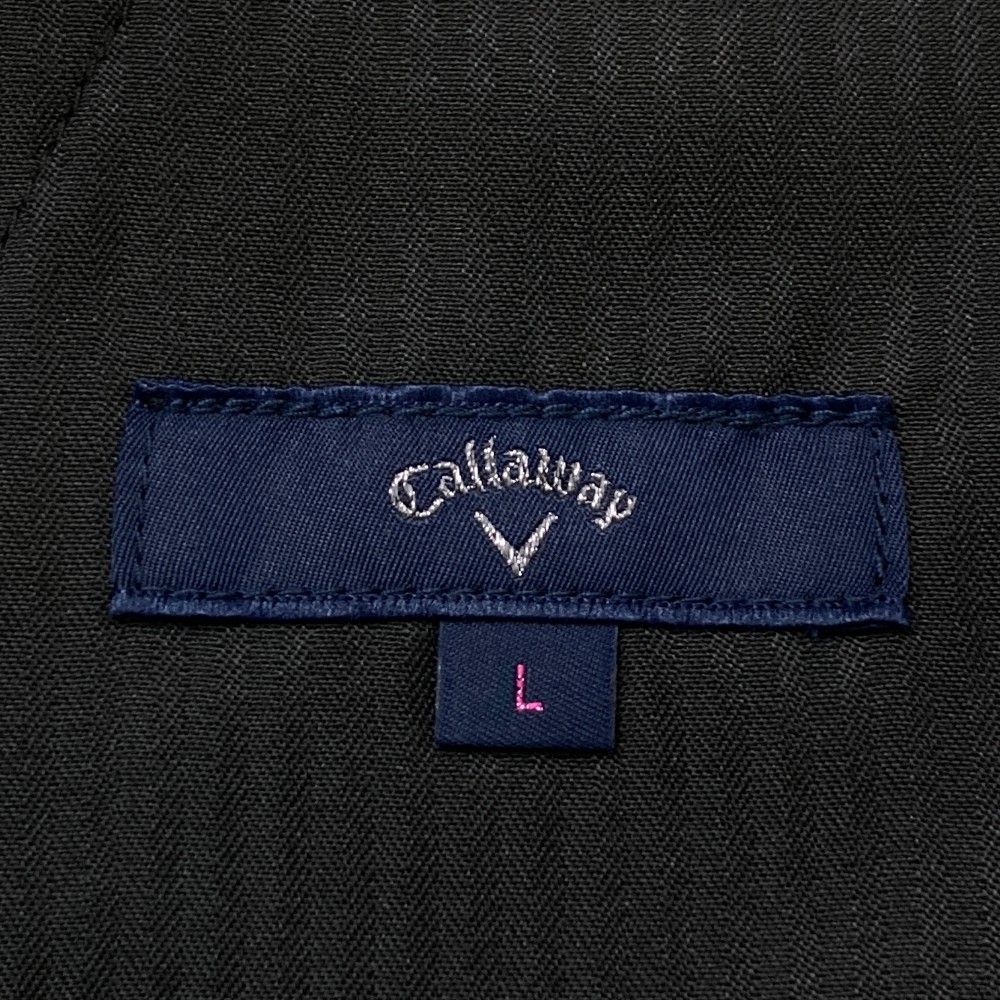 サイズ：L CALLAWAY キャロウェイ  ストレッチ ロングパンツ  ブラック系 [240101415238] ゴルフウェア レディース ストスト サイズ：L CALLAWAY キャロウェイ ストレッチ ロングパンツ