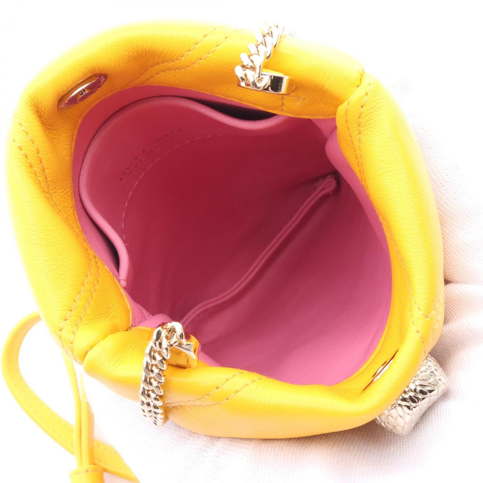 ブルガリ BVLGARI ショルダーバッグ セルペンティ カボション フォン