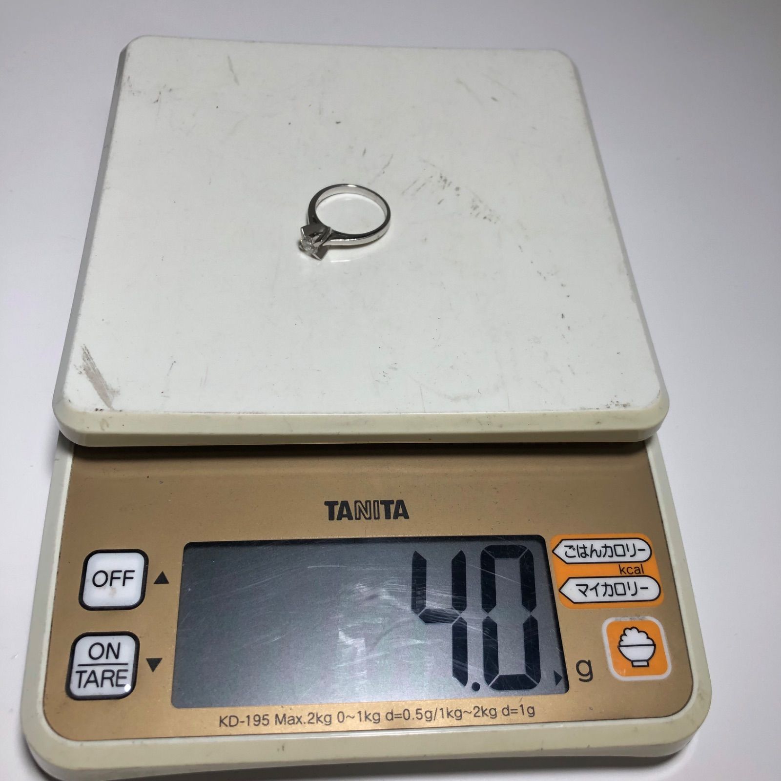 ☆Pt900 プラチナ リング 11号 Pt900 刻印あり 重さ4.0g ☆ - メルカリ