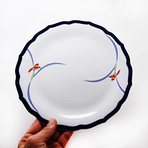 香蘭社 ディナー皿 オーキッドレース ホワイト 25.2cm 1005-JA10