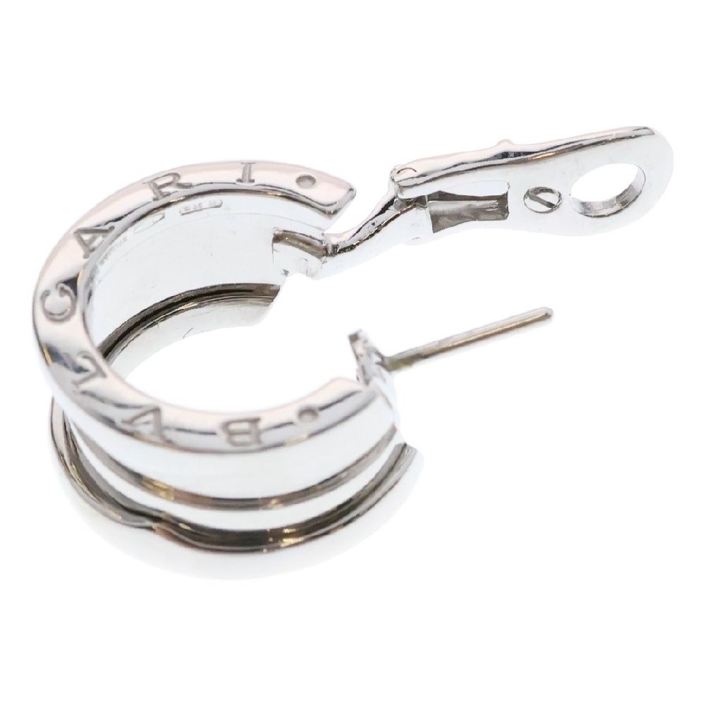 BVLGARI (ブルガリ) B-ZERO1 ビーゼロワン ピアス Au750 K18WG  